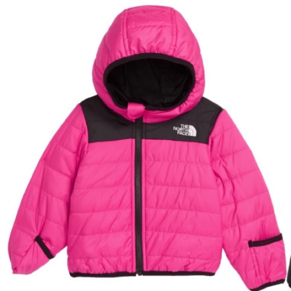 Two in one reversible North Face puffer Jacket